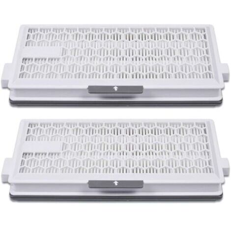 Pour Filtre Aspirateur Air Clean Plus 50 pour Miele Complete C3 Powerline S8340 Filtre d'aspirateur, Air Clean SF-HA 50 pour Complete C2 C3, lot de 2