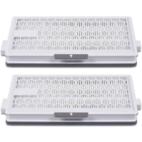 Pour Filtre Aspirateur Air Clean Plus 50 pour Miele Complete C3 Powerline S8340 Filtre d'aspirateur, Air Clean SF-HA 50 pour Complete C2 C3, lot de 2