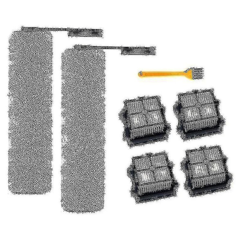 Pour Floor One S5 Brosse à rouleau souple et filtre Hepa de rechange Accessoires pour aspirateur sec et humide