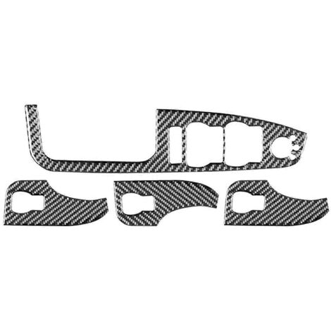 Pour garniture de cache d'interrupteur de lève-vitre, accessoires intérieurs pour conduite à gauche
