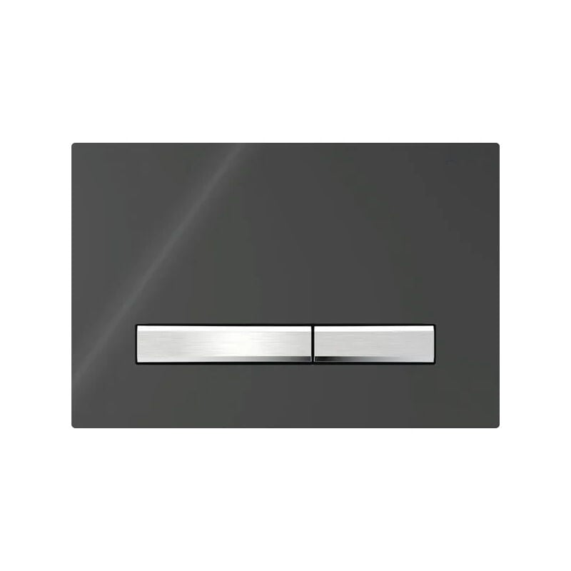 Pour Geberit Sigma 50 115788DW2 noir profond RAL9005 pour double chasse