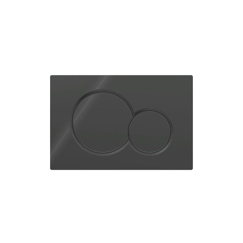 Pour Geberit Sigma01 - Plaque de déclenchement SIgma01, noire 115.770.DW.5