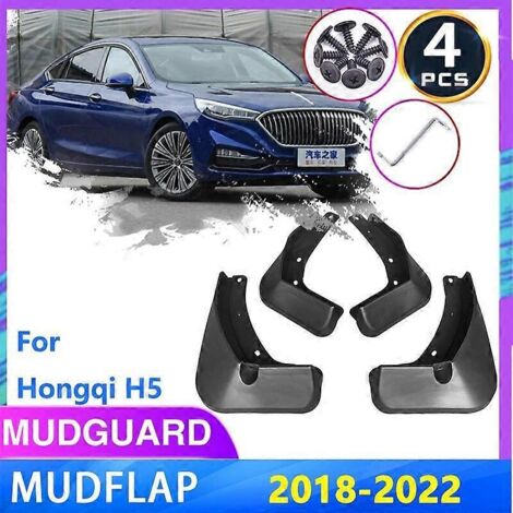 Pour Hongqi H5 2018 2019 2020 2021 2022 Garde-boue avant et arrière, protection de roue, bavette anti-éclaboussures, nouveaux accessoires améliorés --