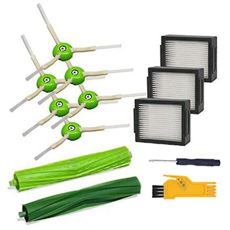 Pour Irobot Roomba I7 I7 + E5 E6 E7 série Robot filtre rouleau de brosse latérale