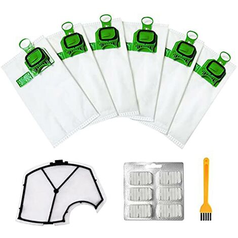 Pour Kit de sac d'aspirateur Kobold Compatible pour Vorwerk Kobold-b