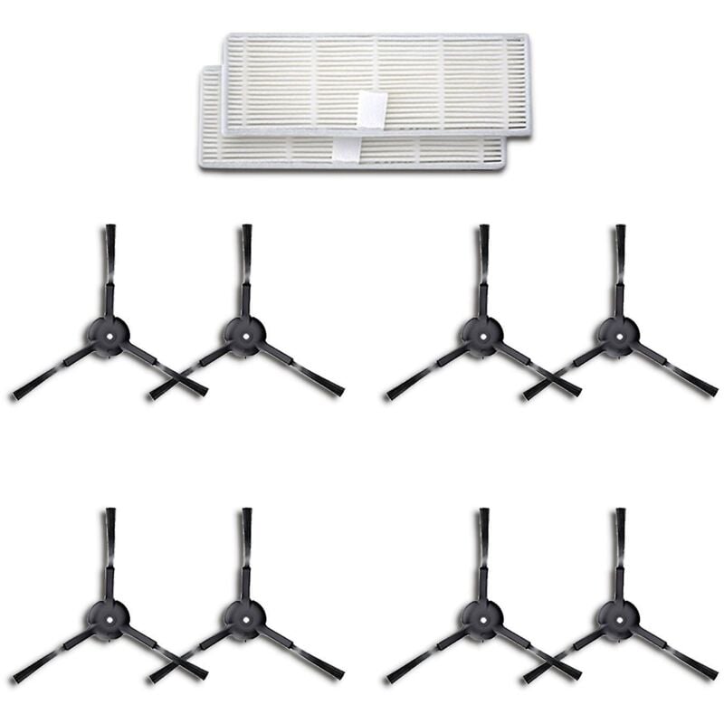 Pour le kit Hepa de brosse latérale Uoni pour les pièces et accessoires du robot V980 Plus