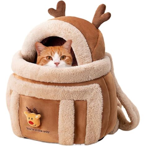 pour le transport d animaux de compagnie Sac dos en peluche
