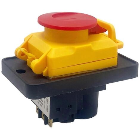 Pour les interrupteurs à bouton-poussoir magnétiques étanches KJD18 400V 6 broches--
