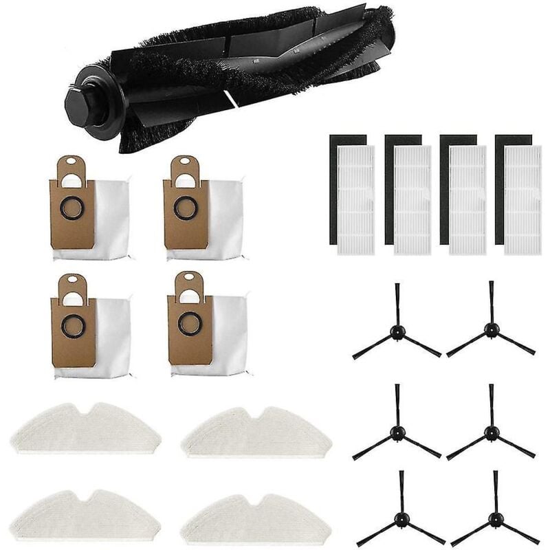 Fei Yu - Pour M7 Pro M7 Max Sac à poussière Brosses latérales Brosses à rouleau Vadrouille Vêtements Accessoires pour aspirateur robot