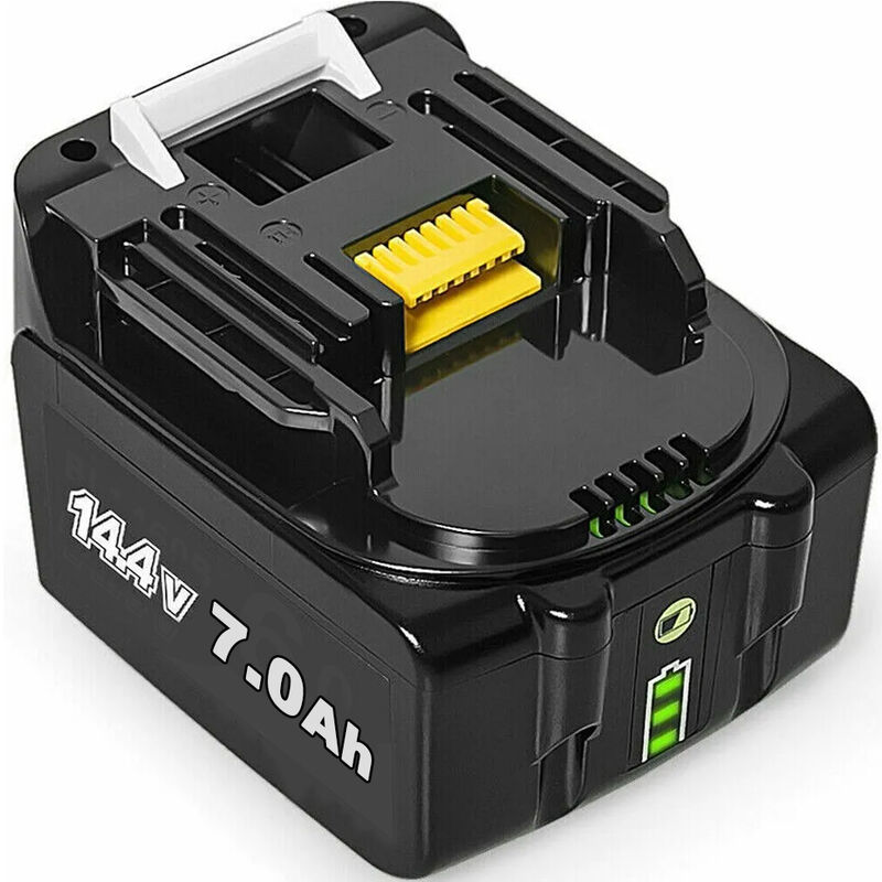 Pdstation - Pour Makita 14.4V batterie 7.0Ah BL1415 BL1430 BL1450 BL1440 194065-3 indicateur led 196875-4 194558-0 195444-8 196388-5