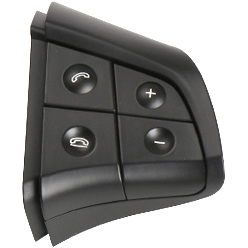 Decdeal - Pour Mercedes-Benz GL-Class ML-Class W164 Commutateur de Volant R-Class Noir ,Droit 4 Clés