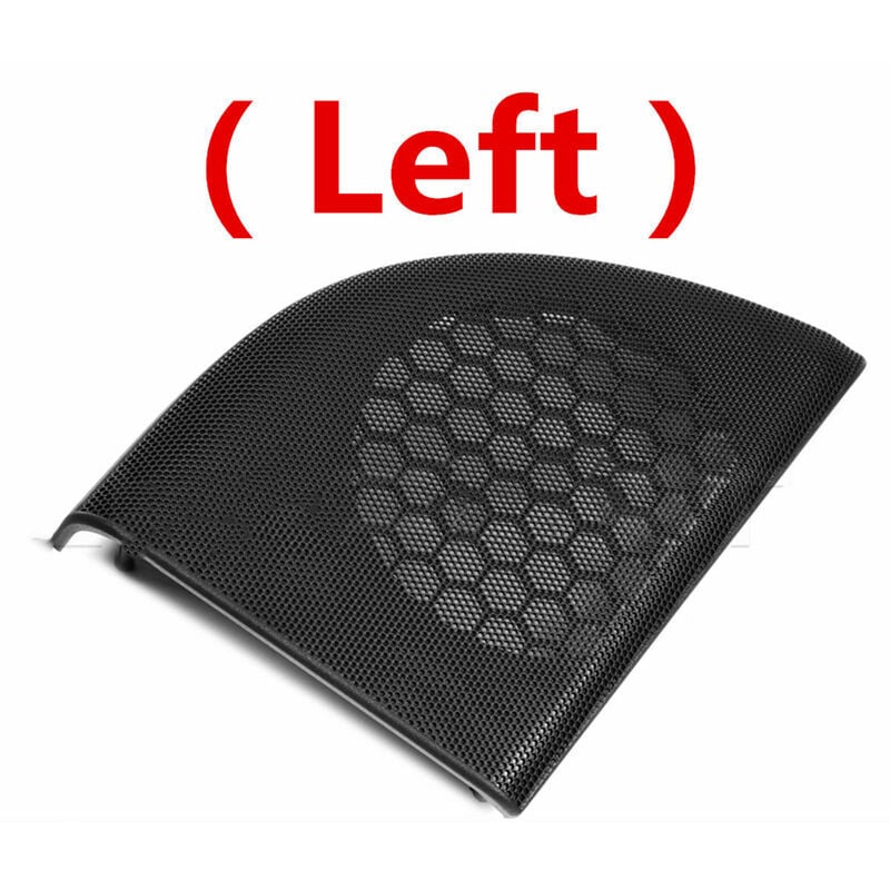 Lauwexe - pour Mercedes Classe c clc CL203 Cache haut-parleur noir (gauche)