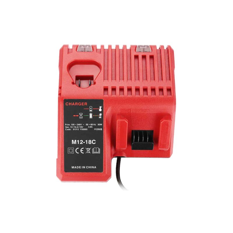 Linghhang - Pour Milwaukee M12-18FC chargeur combiné rapide charge de batterie au Lithium