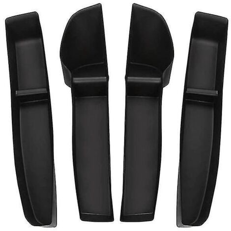 Pour Model 3 2017-2023 Boîte de rangement latérale de porte, poignée de porte, plateau organisateur de porte avant et arrière---