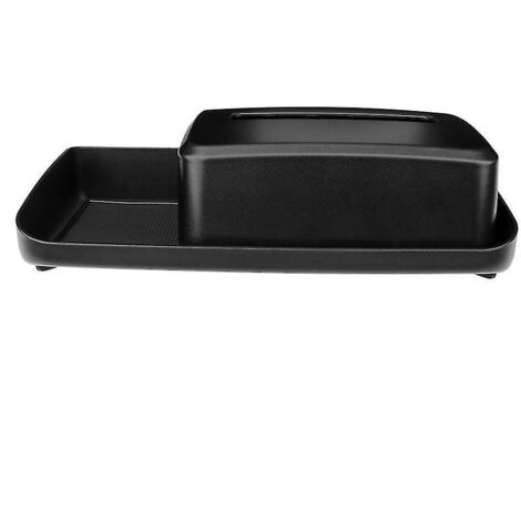 Pour Model 3 Y Plateau de rangement derrière l'écran, boîte à mouchoirs, commandes centrales, porte-lunettes de soleil, support de téléphone, rangement ---