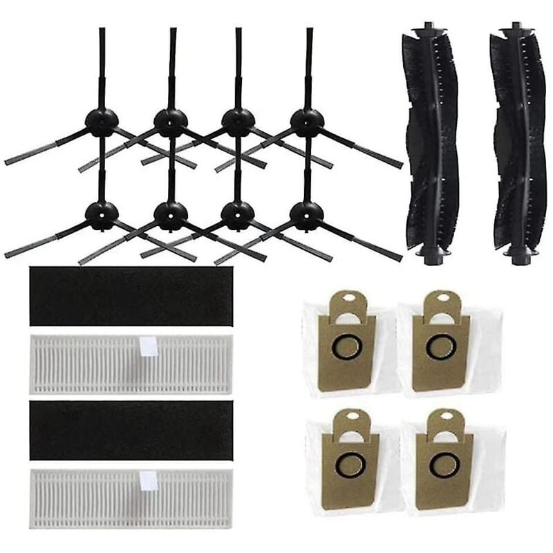 Pour N1 N1 Plus Pour M7pro Robot Aspirateur Brosse latérale Essuyer Filtre Sac à poussière Brosse à rouleau