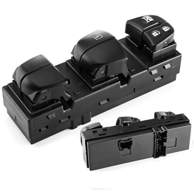 Trimec - Pour Nissan Altima Sentra 2013-18 Interrupteur principal de commande de lève-vitre électrique côté conducteur