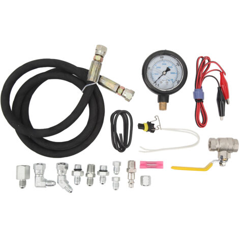 Pour outil de Test Hpop système d'huile haute pression Kit de raccord d'air IPR testeur de fuite avec remplacement de jauge Ford 6.0L 7.3L