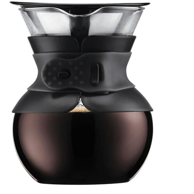 Bodum - pour over - Cafetiere filtre permanent maille inox, 0.5 l, 4 tasses
