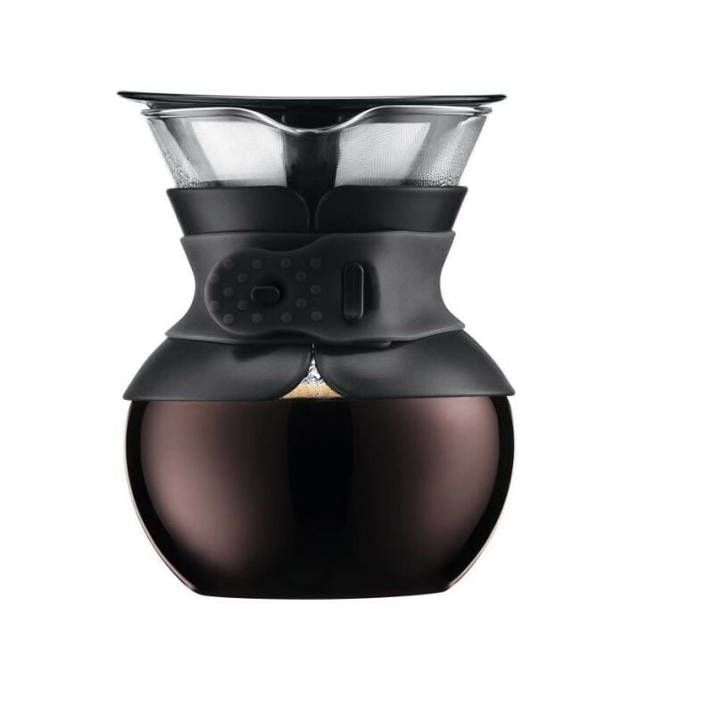 Bodum - pour over - Cafetiere filtre permanent maille inox, 0.5 l, 4 tasses