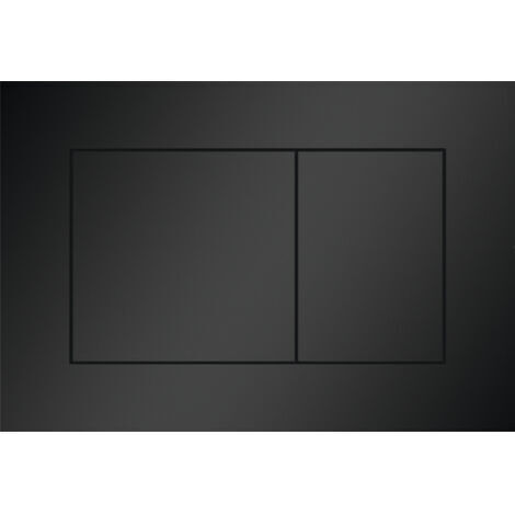 Pour panneau de commande double tactile Tece TECEnow, noir (9.240.403)