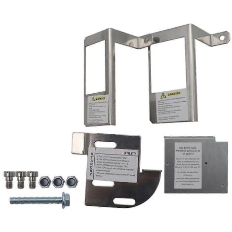 Pour panneaux SquareD QO ou Homeline, kit d'interverrouillage générateur 150-200Amp, compatible panneaux électriques, sécurité disjoncteur, verrouillage automatique pour générateur de secours.