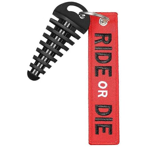 Pour porte-clés, silencieux d'échappement, bouchon de lavage, moto, quad, scooter, tout-terrain