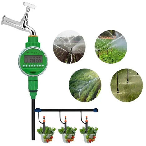 Pour programmateur darrosage automatique pour jardins et cours