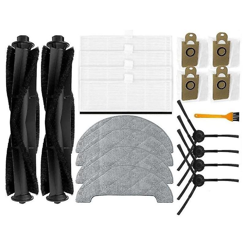 Pour Q6 Pro Robot Aspirateur Accessoires De Remplacement Brosse Principale Brosse Latérale Filtre Hepa Balai Poussière
