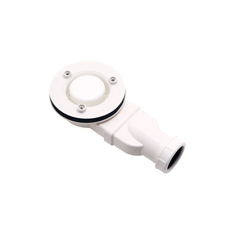 Gotrays - Pour receveur de douche bac à douche extra-plat mod. Salle de douche en plastique anti-odeur abs vasque plat drain accessoires. blanc