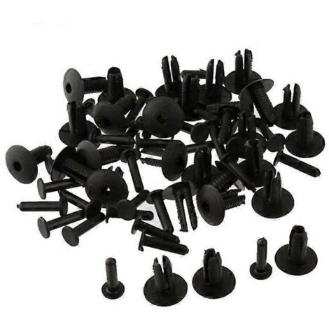 Pour - Rivets de seuil de porte, de roue et d'arche de voiture, clips de fixation, réparation, 100 pièces --