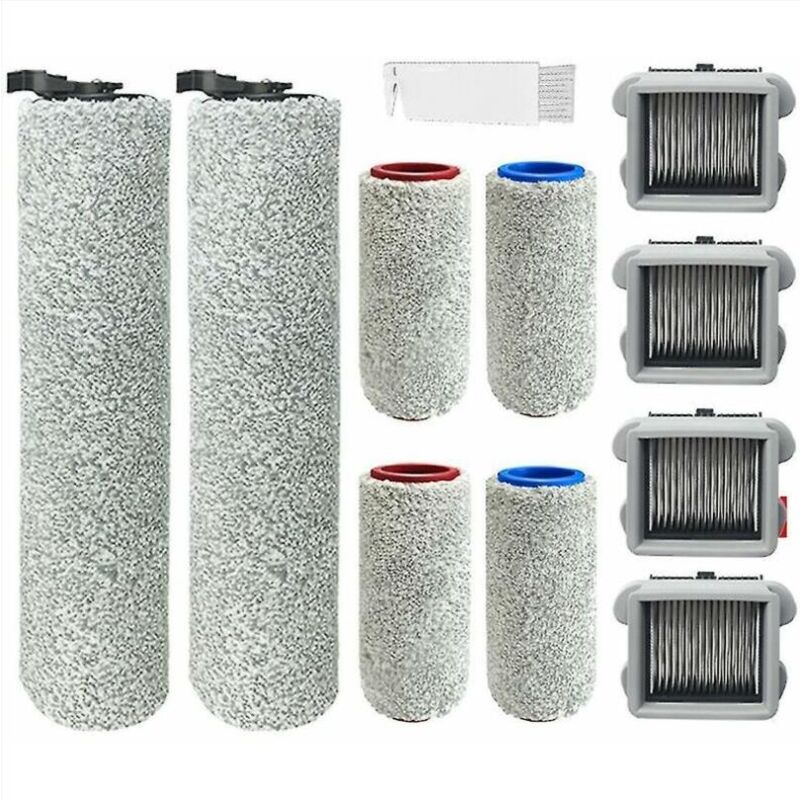 Treetalk - Pour Roborock Dyad U10 Xiaomi Wd1s1a Brosse à rouleau de sol Filtre Hepa