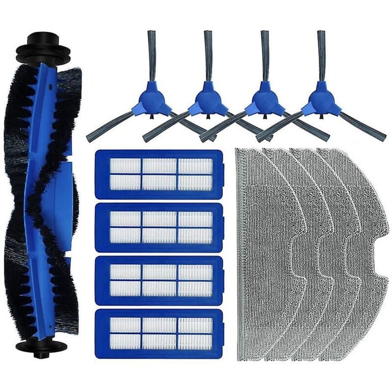 Pour Robovac G10 G20 G30 Hybrid Pièces de rechange Filtre Chiffons de nettoyage Brosse latérale principale Aspirateur Nettoyeur