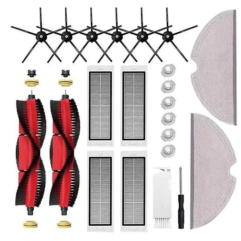 Pour S5 Max S6 Pure S6 Maxv S5 S51 S50 S55 E25 E35 Brosse Filtre Chiffon De Vadrouille Accessoires D'aspirateur