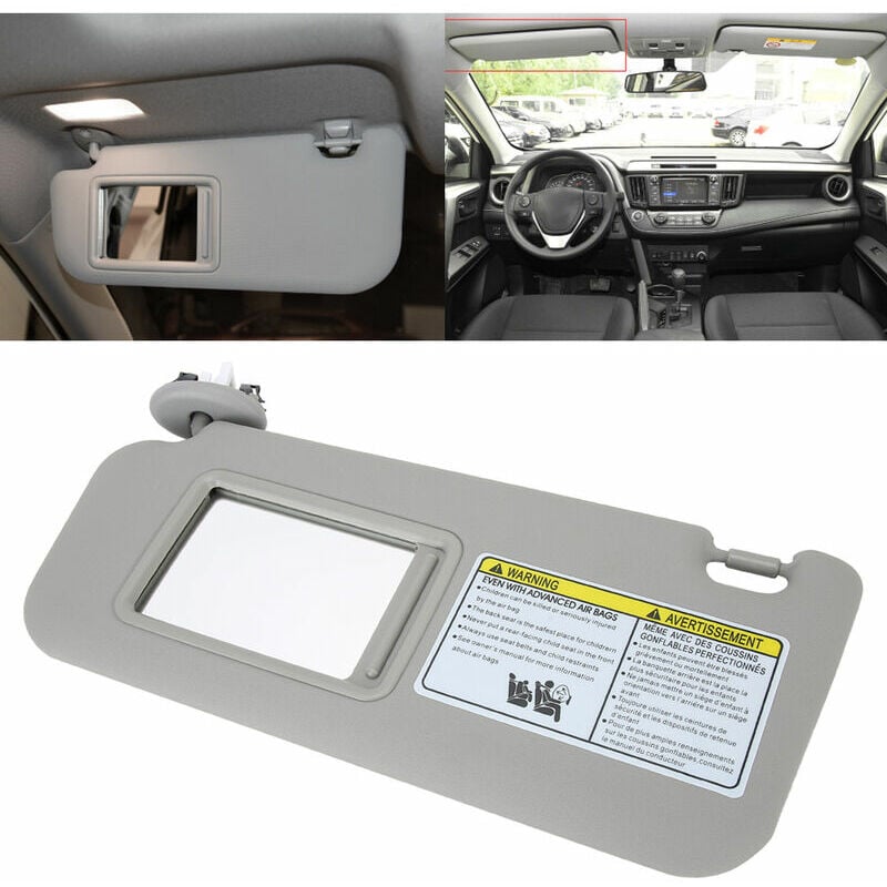 KZQ pour sonnenblende Links Toyota rav4 2006 Pare-Soleil de Voiture Original Standard de Voiture ABS Gris Gauche Côté Conducteur Pare-Soleil