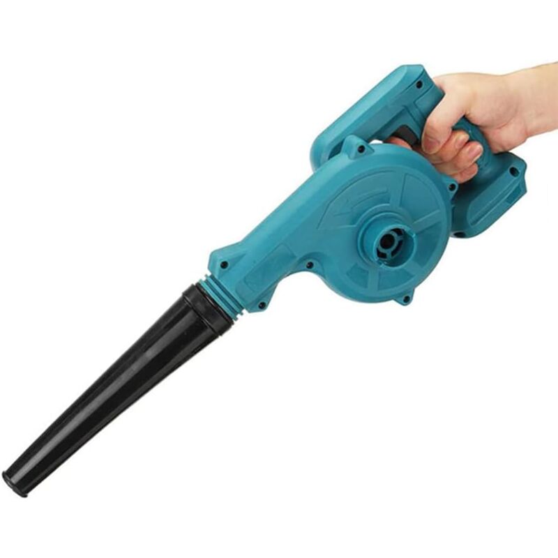 Pour souffleur de feuilles sans fil sans batterie Makita 18v, souffleur de feuilles électrique léger 2 en 1 pour l'entretien de la pelouse avec une