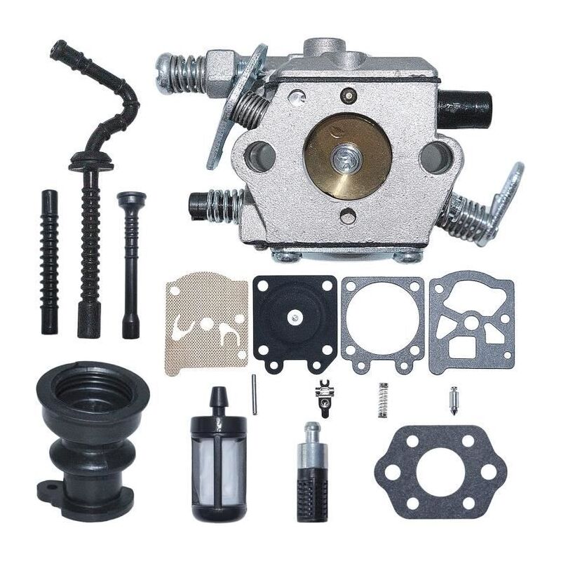 Forehill - Pour stihl MS250 025 MS230 023 MS210 pour la partie de tronçonneuse, kit de carburateur, 1123 120 0605, 1123 141 2200, 1123 141