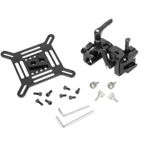 Pour support de moniteur avec verrouillage rapide en V sur pied en C--