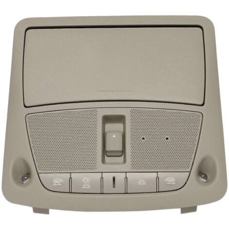 Pour Teana 2013-2018 : Lampe de lecture intérieure de pavillon, interrupteur de toit ouvrant, console centrale 26430-beige