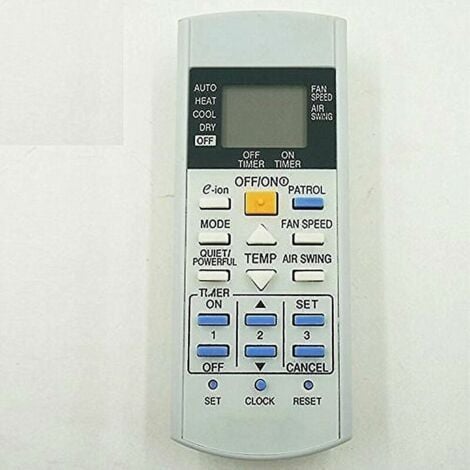 Pour télécommande de climatisation Panasonic A75c3300 A75c3208 A75c3935