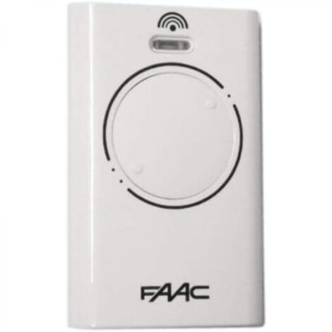 Pour télécommande radio XT2 868 SLH LR 868 MHz, blanche