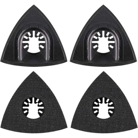 Pour Worx, Mikita, Dewalt, Worx Tool, Bosch Multi Tool, accessoires pour outils multifonctions, accessoires pour outils oscillants, lot de 4, 80 mm