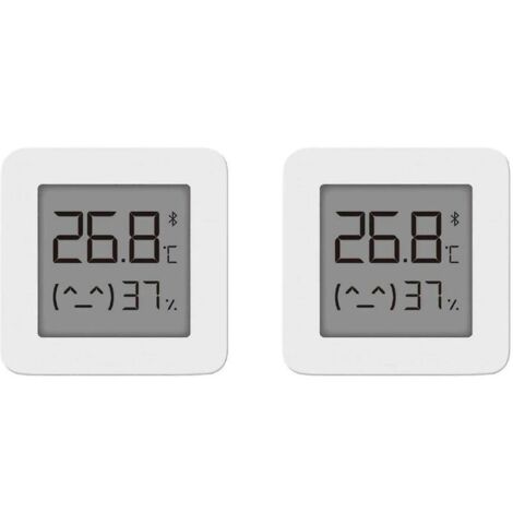 Pour Xiao mi mi hygromètre thermomètre numérique thermomètre Bluetooth professionnel maison humidité intérieure et température mètre pour la mesure de la pièce, 2 pièces
