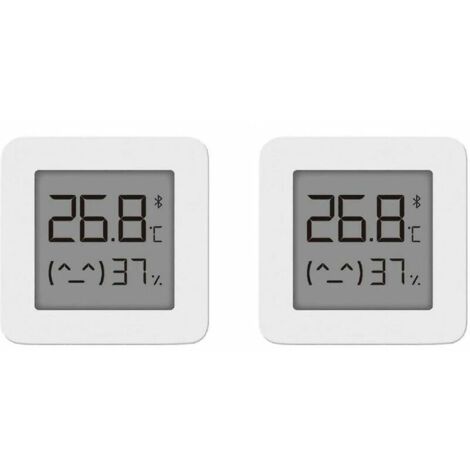 Pour Xiao mi mi hygromètre thermomètre numérique thermomètre Bluetooth professionnel maison humidité intérieure et température mètre pour la mesure de la pièce, 2 pièces