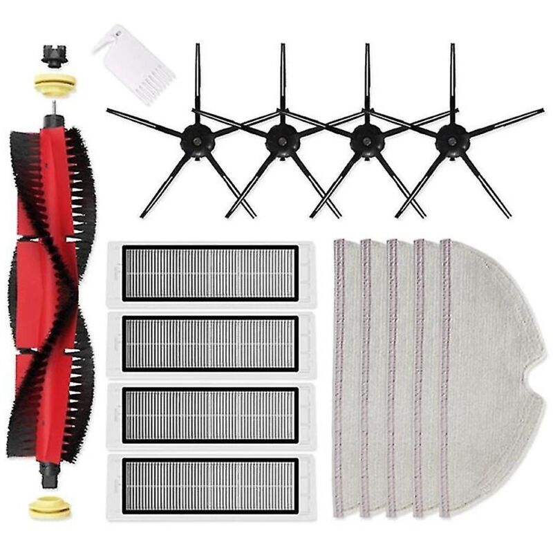 Fei Yu - Pour Xiaomi 1s Roborock S5 S5 Max S6 S6 Maxv Brosse Filtre Hepa Balai
