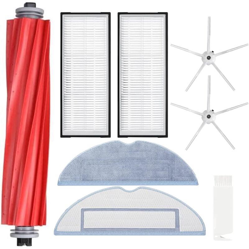 Alovez - Pour Xiaomi Roborock S7 S7 Plus S7 MaxV Plus Ultra Robot Aspirateur Accessoires de remplacement,