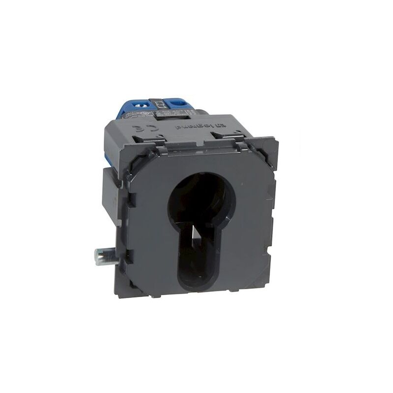 Legrand - Poussoir à clé 3 positions Céliane inverseur avec arrêt 10A 230V 067039