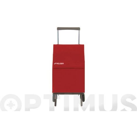 Poussette De Marché 2 Roues Sac Pliable Plegamatic Mf Uni Rouge - Rolser