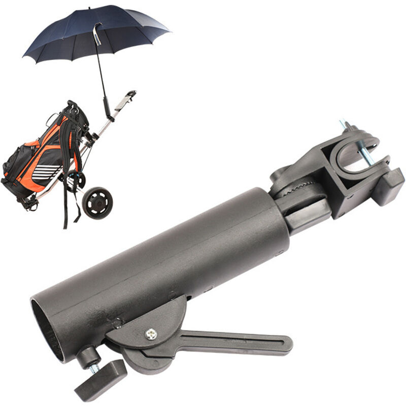 Gabrielle - Poussette Stand Parapluie en abs 23.5cm Poussette Support de Vélos Ajustement Degrés Connecteur Support Poussette pour Fauteuil Roulant Gabrielle - Poussette Stand Parapluie en abs 23.5cm Poussette Support de Vélos Ajustement Degrés Connecteur Support Poussette pour Fauteuil Roulant