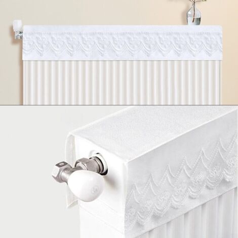 poussi re pour radiateur avec d tails d coratifs en dentelle